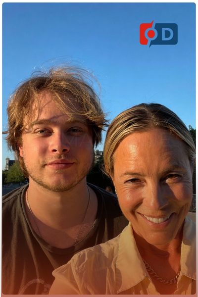 Relationship with His Mother Maria Bello