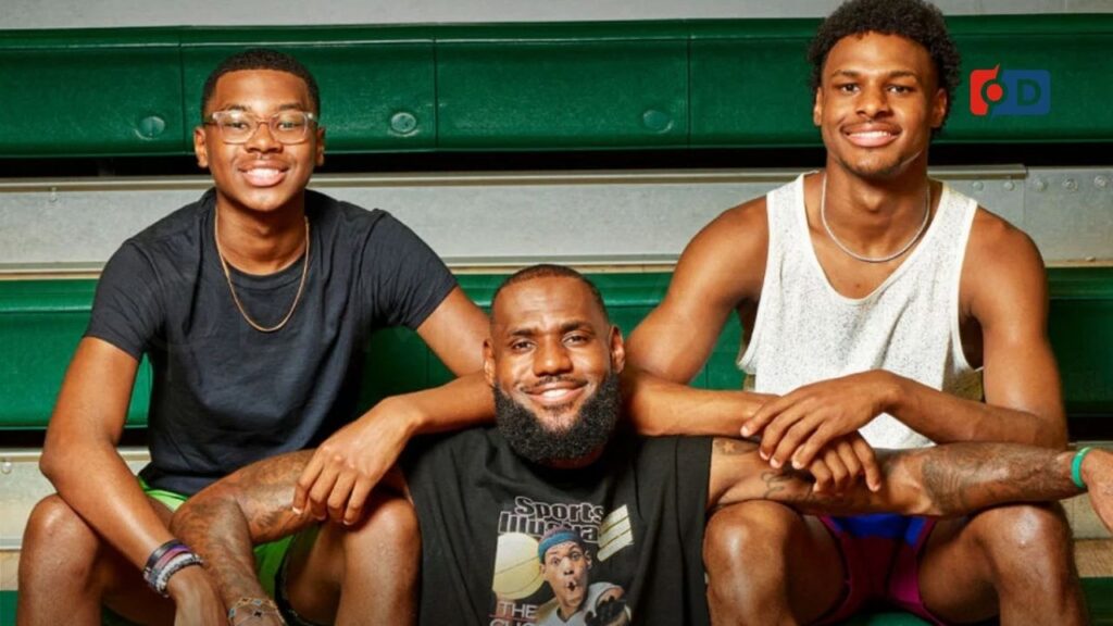 Relationship with LeBron James and Family Influence