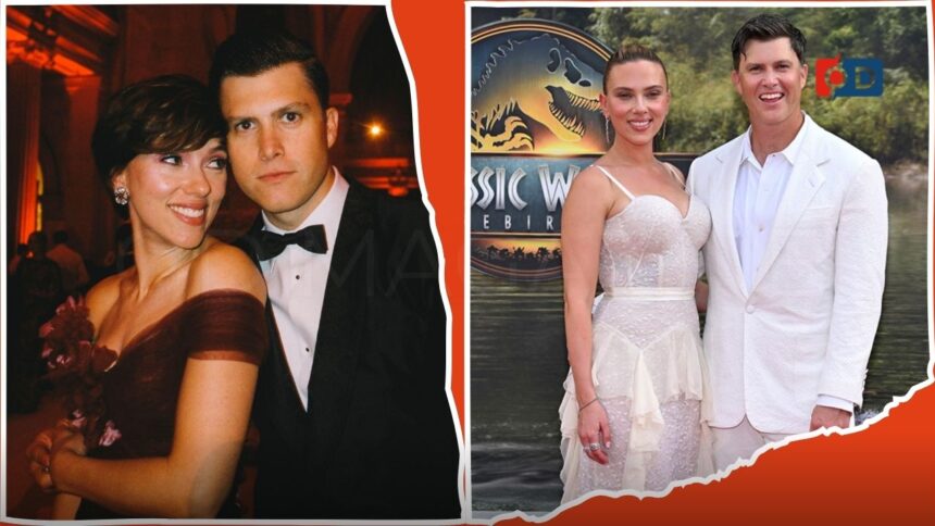 Scarlett Johansson Colin Jost