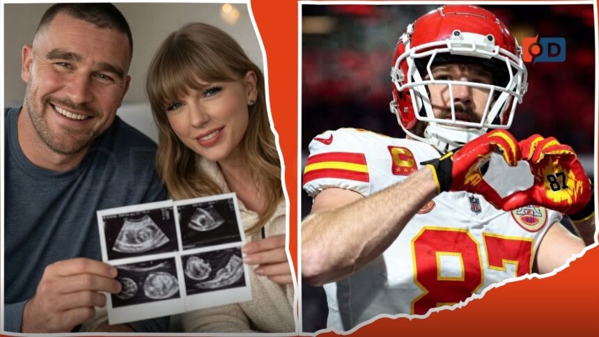 Travis Kelce Reacts to Pregnancy Announcement